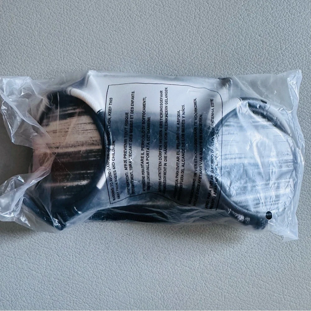 Cosmetic Zipper Bag Pouch | Sephora Rouge | Black/White | NEW